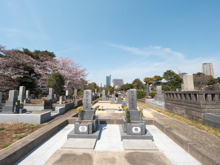 Japanese tombのeditorial素材