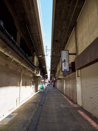 Shopping districtのeditorial素材