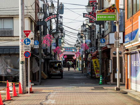 Shopping districtのeditorial素材