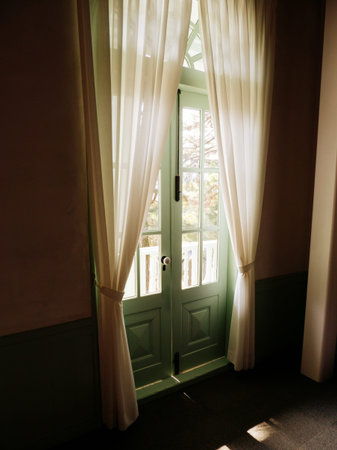 Modern western style building in Japanの写真素材