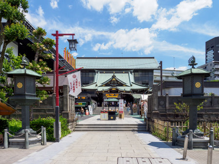 Fukagawafudou, Tokyo, Japanのeditorial素材