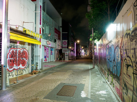 Takeshita Street, Harajuku Tokyoのeditorial素材