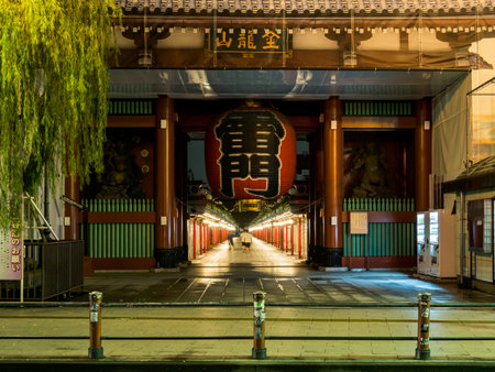 Japan Sensoji templeのeditorial素材
