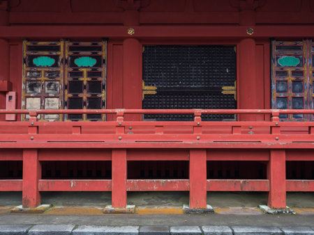 At the Nikko Futarasan Shrine, Japanのeditorial素材