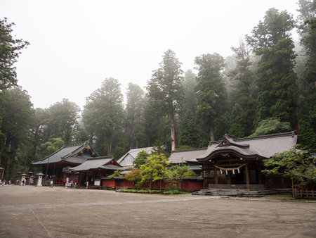 At the Nikko Futarasan Shrine, Japanのeditorial素材
