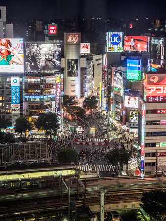 Tokyo Shibuya Japanese festivalのeditorial素材