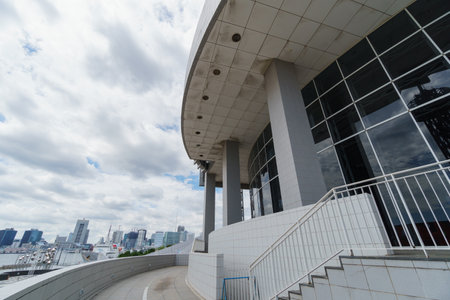 Harumi wharf, Tokyo Japanのeditorial素材