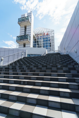 Harumi wharf, Tokyo Japanのeditorial素材