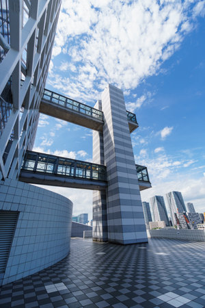 Harumi wharf, Tokyo Japanのeditorial素材