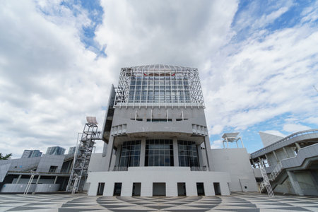 Harumi wharf, Tokyo Japanのeditorial素材