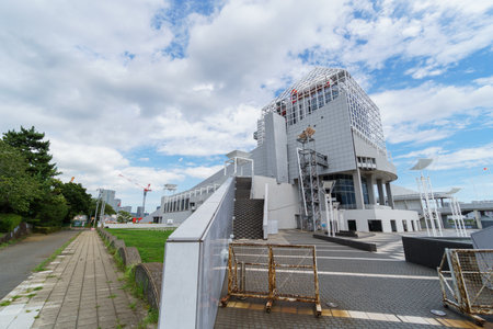 Harumi wharf, Tokyo Japanのeditorial素材