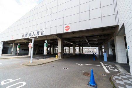 Harumi wharf, Tokyo Japanのeditorial素材