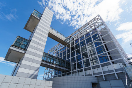 Harumi wharf, Tokyo Japanのeditorial素材