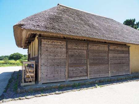 Japanese old private houseの写真素材