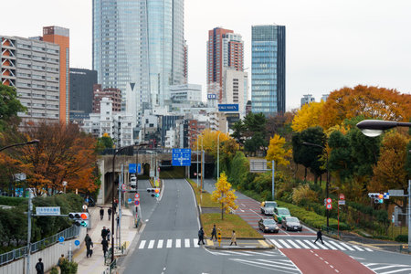 Roppongi Hills, Tokyo Japanのeditorial素材