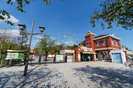 Arakawa Amusement Park, Tokyo Japanのeditorial素材