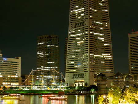 Minatomirai, Yokohama Japanのeditorial素材