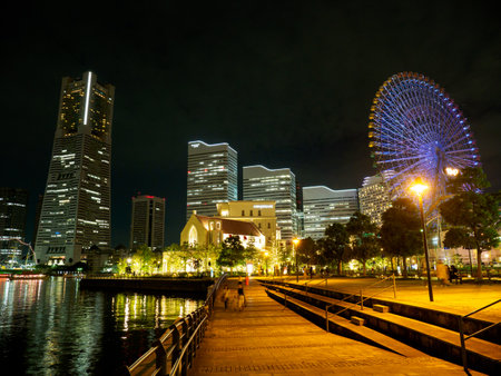 Minatomirai, Yokohama Japanのeditorial素材