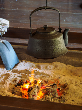 Japanese hearthの写真素材