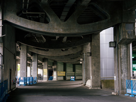 Nissan stadium, Yokohama Japanのeditorial素材