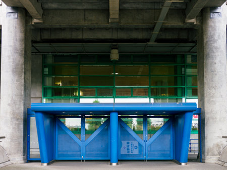 Nissan stadium, Yokohama Japanのeditorial素材