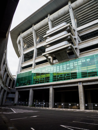Nissan stadium, Yokohama Japanのeditorial素材