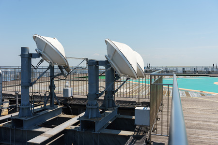 Observation deck in Japanの写真素材