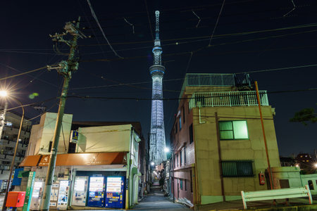 Tokyo Sky Treeのeditorial素材