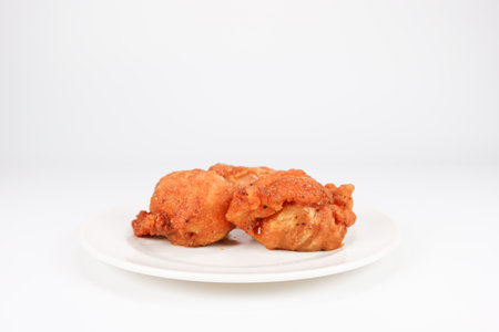 Fried chicken 3 piecesの写真素材