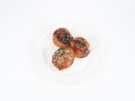 Takoyaki Japanese Traditional Foodの写真素材