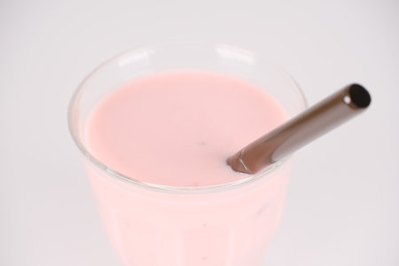 Strawberry Milk Drinkの写真素材