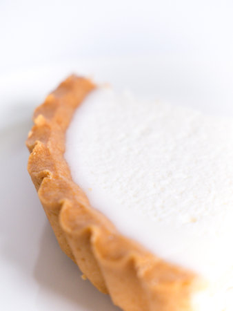 Cream cheese tartの写真素材