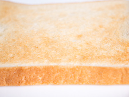 Toast bread, close up photoの写真素材