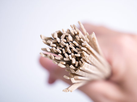 Dried Soba buckwheat noodles