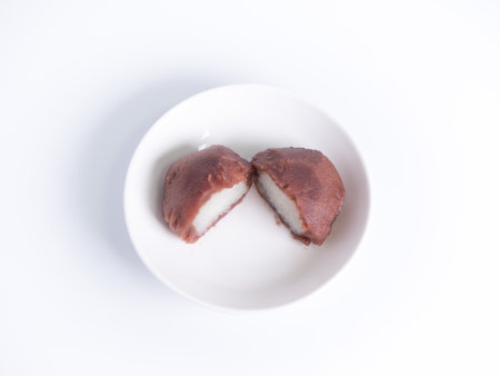 Japanese Traditional rice cake ohagiの写真素材