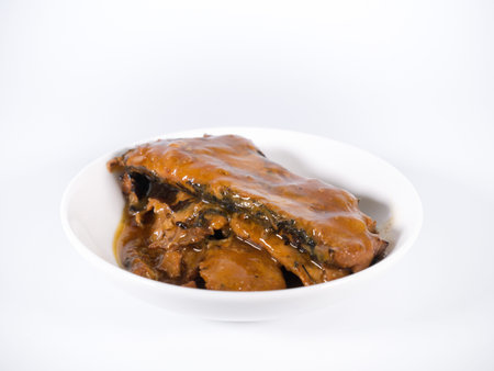 Boiled sardines Japanese miso