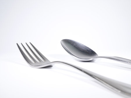 Fork and spoonの写真素材
