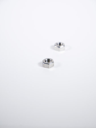Small hex nutの写真素材