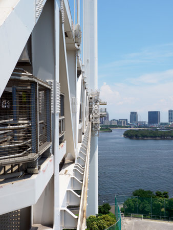 Tokyo Rainbow Bridge Promenadeの写真素材