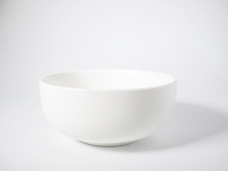 White tablewareの写真素材