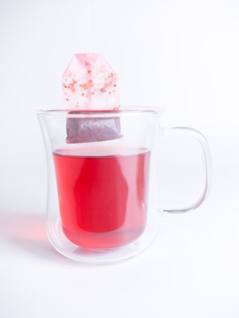 Flavored tea mixed berriesの写真素材