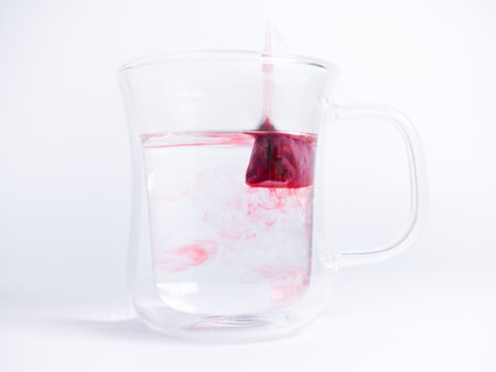 Flavored tea mixed berriesの写真素材