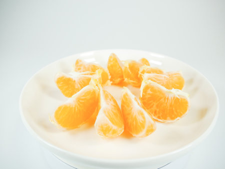 Mandarin orangeの写真素材