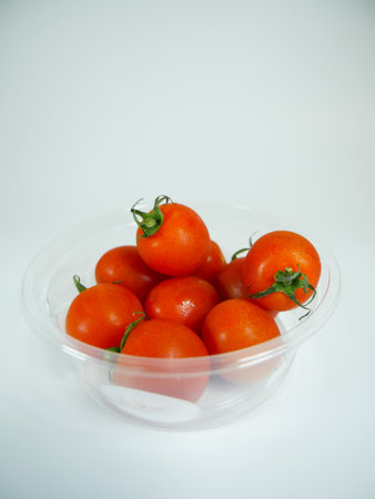 Cherry tomato, close upの写真素材