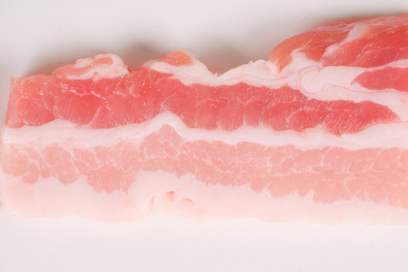 Pork meat sliceの写真素材
