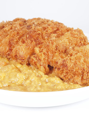 Japanese cutlet curryの写真素材