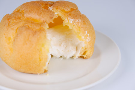 Cream puffの写真素材