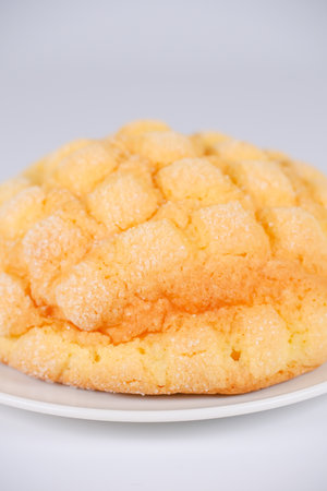 Japanese Bread Melon Panの写真素材