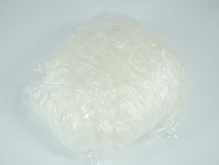 Frozen rice, close upの写真素材