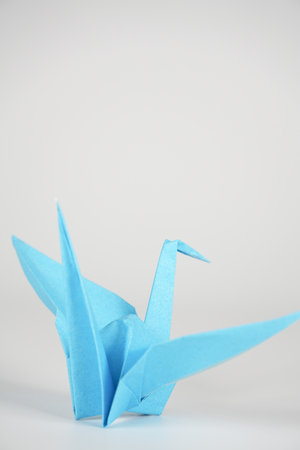 Japanese culture origami crane paper craft Orizuruの写真素材